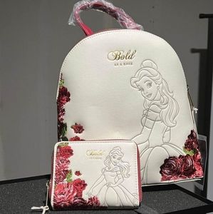 Belle backpack and wallet